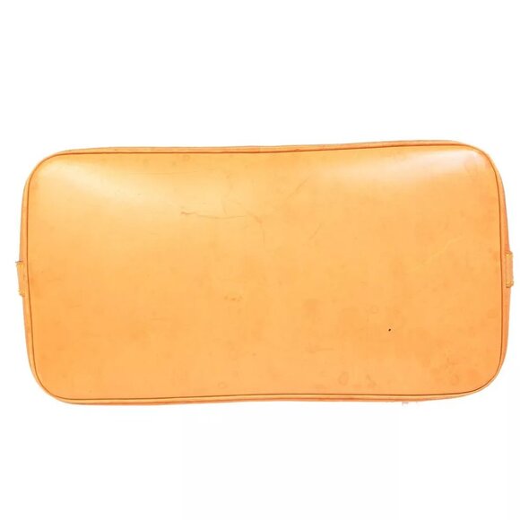 LOUIS VUITTON LV Logo Alma Hand Bag Monogram Leather Brown France M51130 73RJ880 - Picture 7 of 16